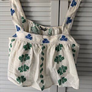 Zara Halter Top Size M
